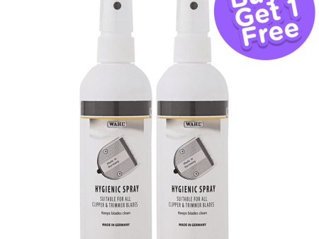 Wahl Hygienic Spray For All Clipper & Trimmer Blades (Buy 1 Get 1) (Limited Shelf Life) For Cheap