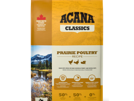 Acana Classic Prairie Poultry Dog Dry Food (All Breeds and Ages) Online now