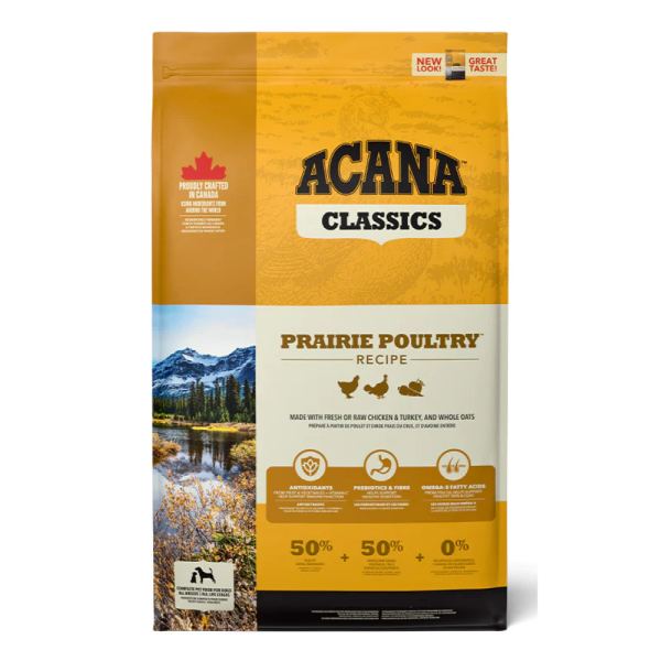 Acana Classic Prairie Poultry Dog Dry Food (All Breeds and Ages) Online now