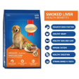 SmartHeart Smoked Liver Adult Dog Dry Food For Cheap