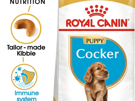 Royal Canin Cocker Spaniel Puppy Dog Dry Food Supply