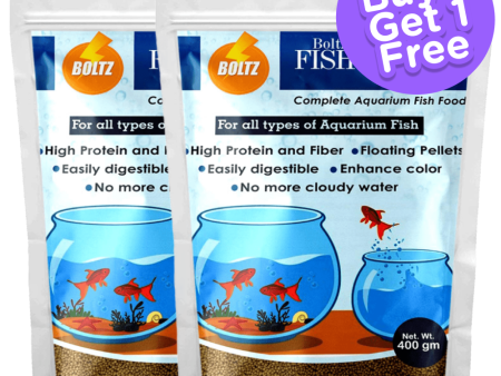 Boltz Healthy Fish Food (Buy 1 Get 1) (Limited Shelf Life) Fashion