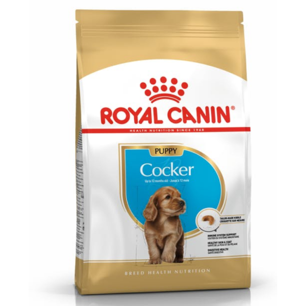 Royal Canin Cocker Spaniel Puppy Dog Dry Food Supply