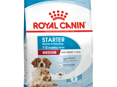 Royal Canin Medium Starter Dry Food for Medium Breed Dog and Puppies Discount