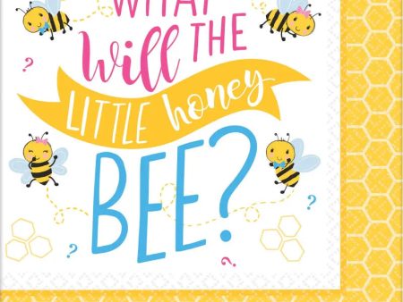 What Will It Bee? Napkins - Lunch 16 Pkt Online now