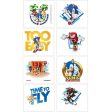 Sonic the Hedgehog Tattoos - 8 Pkt Online Hot Sale