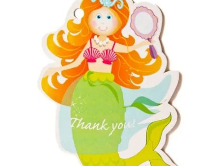 Jazabaloo Thank You Tags - Magical Mermaid - CLEARANCE For Discount