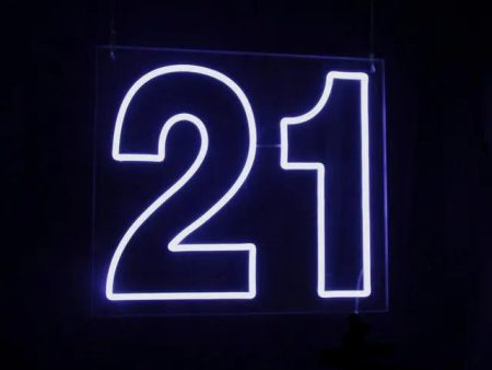 21 LED Neon Light Sign Hire Sale