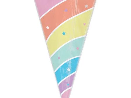 Magical Rainbow Unicorn Horn Treat Bags - 15 Pkt Sale