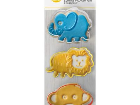 Wilton Safari Animals Cookie Cutter Set Cheap