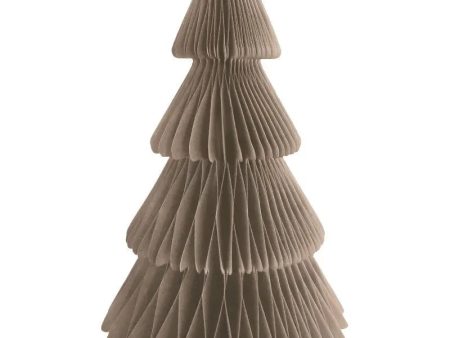 Natural Christmas Tree Honeycomb Decoration - 35cm Cheap