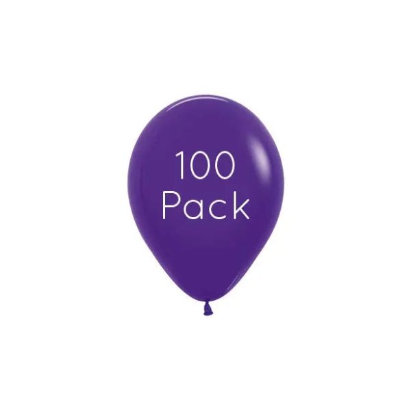 Violet Mini Balloons - 100 Pkt Discount