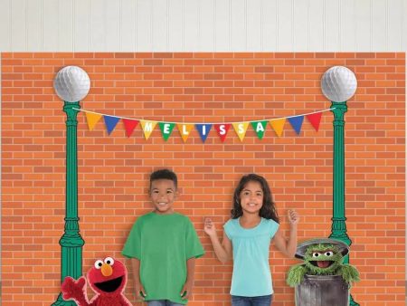 Sesame Street Customisable Backdrop Kit Online Hot Sale