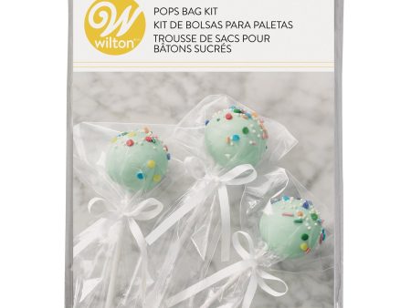 Wilton Treat & Cake Pops Bag Kit - 24 Pc Online Hot Sale