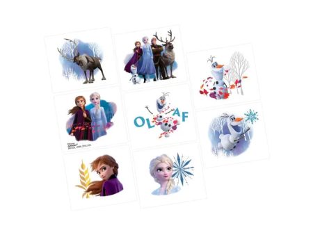 Frozen 2 Tattoos - 8 Pkt Online now