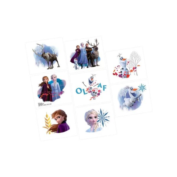 Frozen 2 Tattoos - 8 Pkt Online now