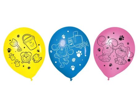 Blue s Clues Balloons - Pack of 6 on Sale