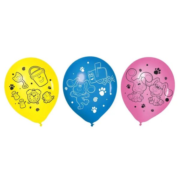 Blue s Clues Balloons - Pack of 6 on Sale