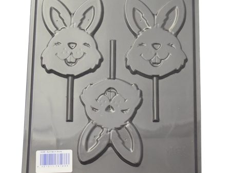 Bunnies on Sticks Chocolate Mould #95 Online