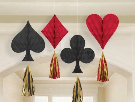 Casino Hanging Honeycomb Decorations Online Hot Sale