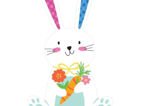 Easter Bunny & Carrot Cutout on Sale