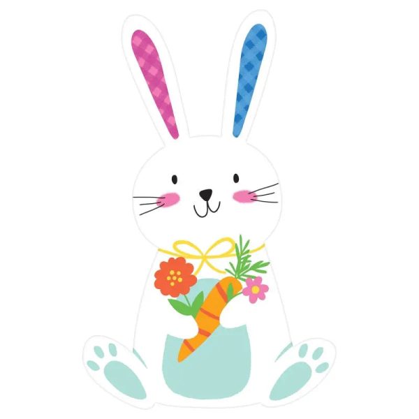 Easter Bunny & Carrot Cutout on Sale