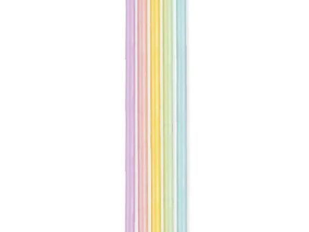 Pastel Taper Candles - 10 Pkt Fashion