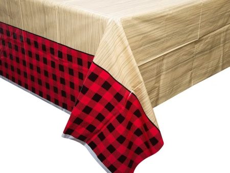 Plaid Lumberjack Tablecover Online Hot Sale