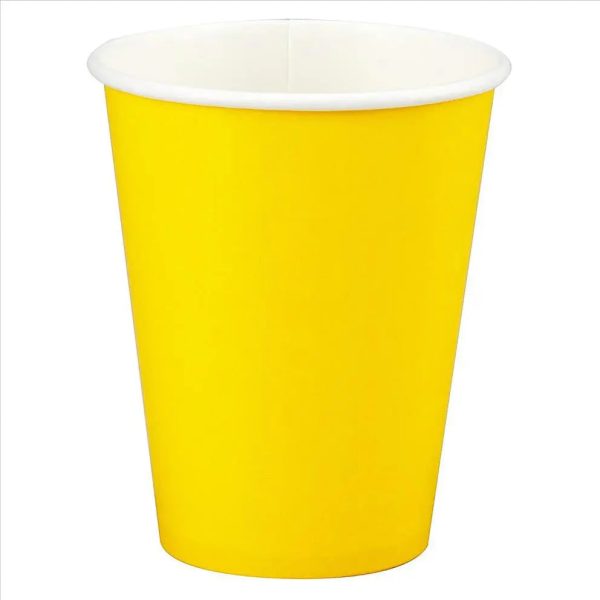 Yellow Cups - 20 Pkt For Cheap