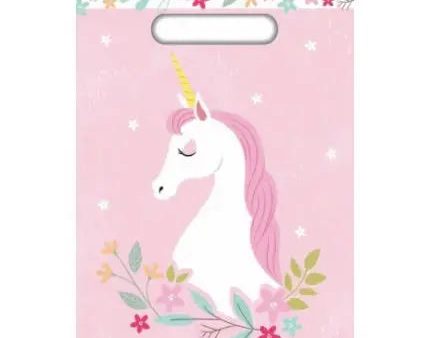 Unicorn Party Bags - 8 Pkt Online