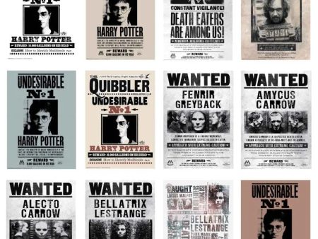 Harry Potter Wanted Posters Online Hot Sale