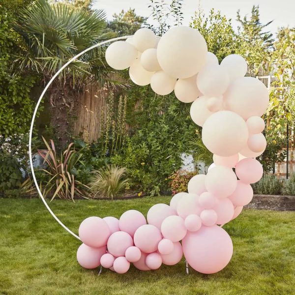 Ginger Ray Nude & Pink Balloon Arch Kit Online now