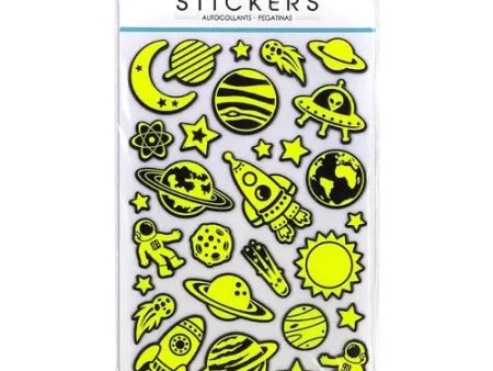 Foam Glow in the Dark Space Stickers Cheap