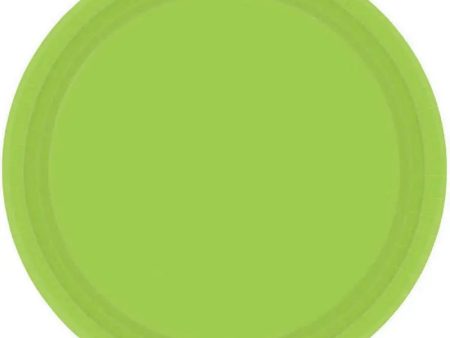 Kiwi Green Plates - Dinner 8 Pkt on Sale