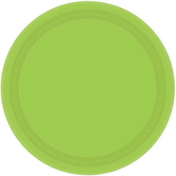 Kiwi Green Plates - Dinner 8 Pkt on Sale