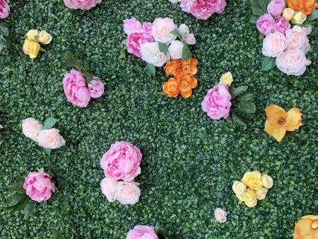 Alice in Wonderland Flower Wall Hire Online Sale