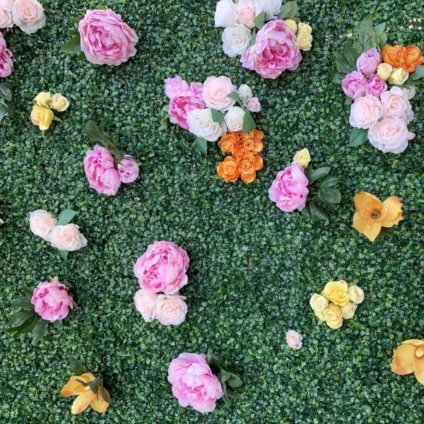 Alice in Wonderland Flower Wall Hire Online Sale