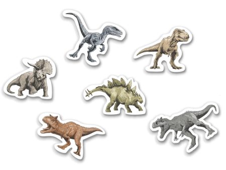 Jurassic Into The Wild Erasers - 6 pack For Sale