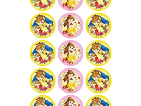 Beauty and the Beast Edible Cupcake Images Hot on Sale