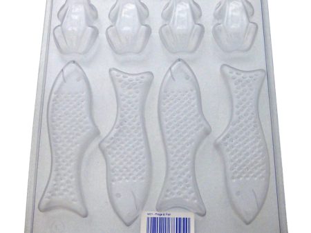 Frogs & Fish Mould #1 Online Sale