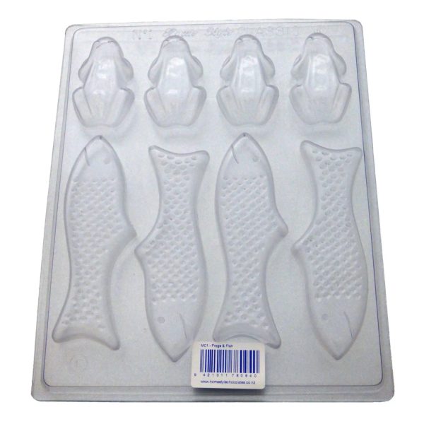 Frogs & Fish Mould #1 Online Sale