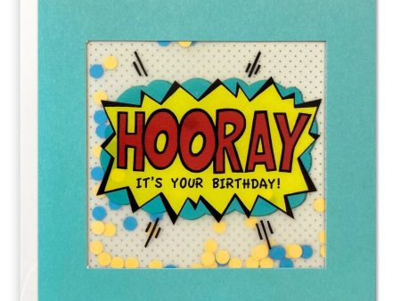 James Ellis Hooray It s Your Birthday Shakies Card Supply