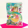 Rachel Ellen 5 Today Mermaid Birthday Card Fashion