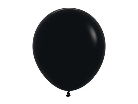 Giant Black Balloon - 45cm Fashion