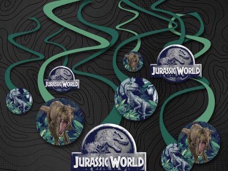 Jurassic Into the Wild Hanging Swirl Decorations Discount