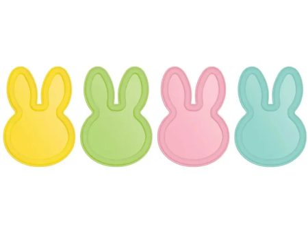 Easter Bunny Melamine Plates - 4 Pkt Cheap