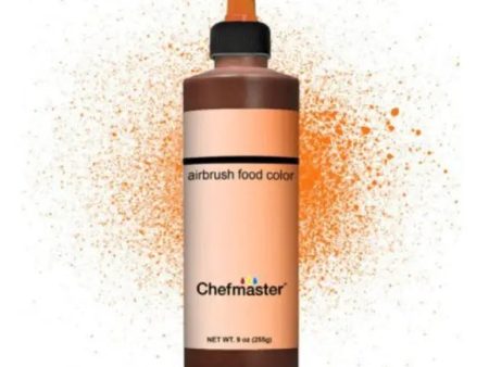 Chefmaster Airbrush Liquid 255g - Sunset Orange Online