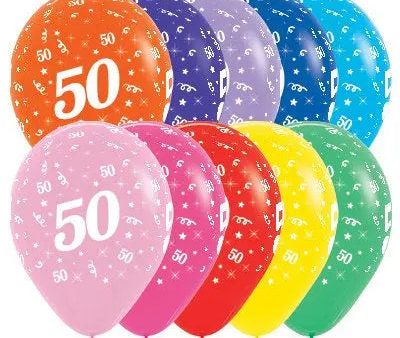 50th Birthday Balloon For Cheap