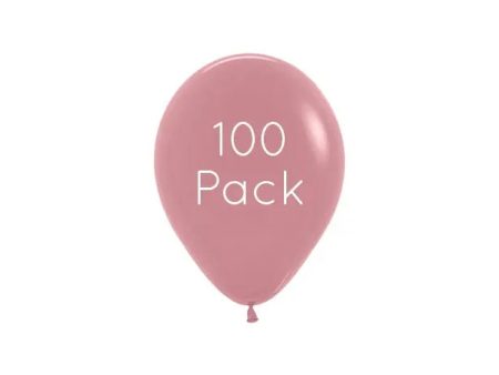 Rosewood Mini Balloons - 100 Pkt Online Sale