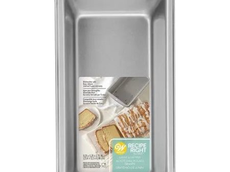 Wilton Recipe Right 9.25 x 5.25  Large Loaf Pan Fashion